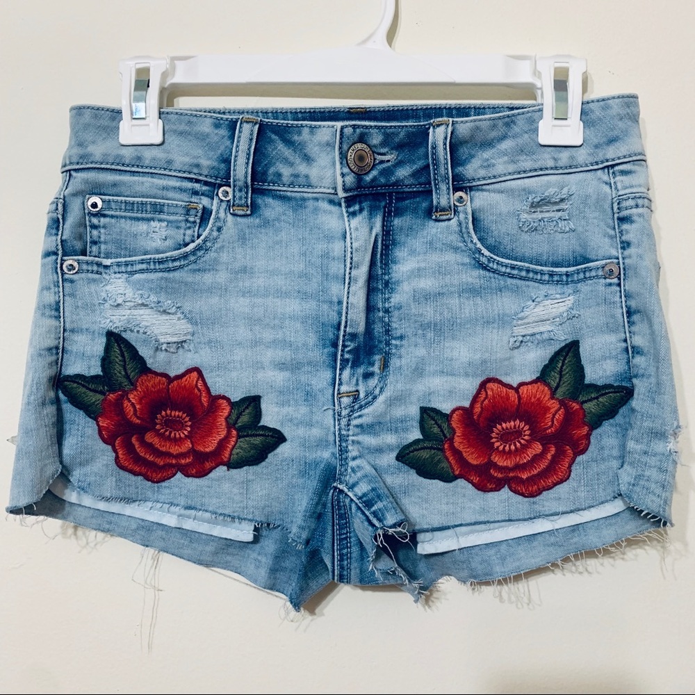 American Eagle Rose Shorts
